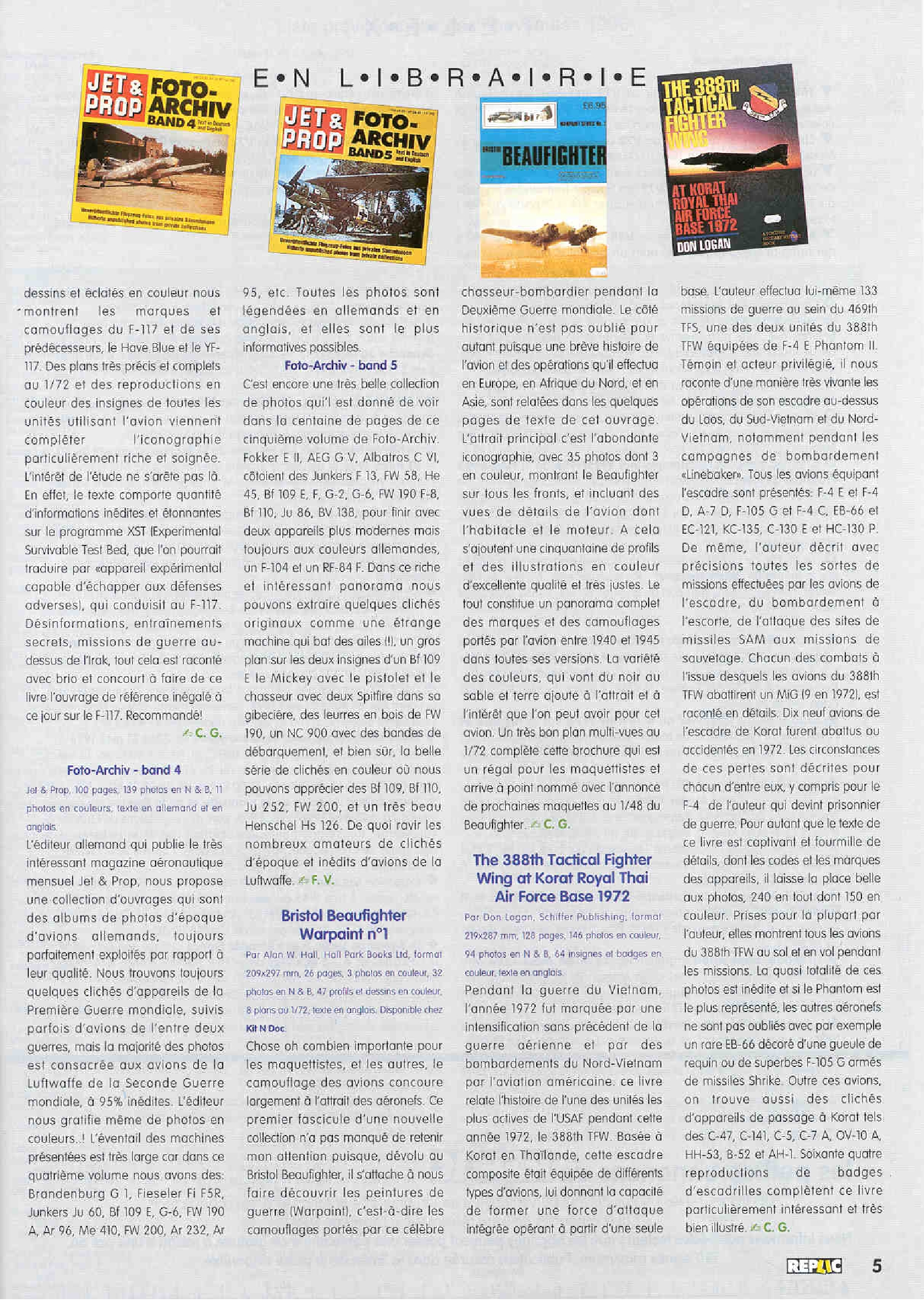 Replic 053 - F-4F Phantom II, Grumman F-7F-3 Tigercat